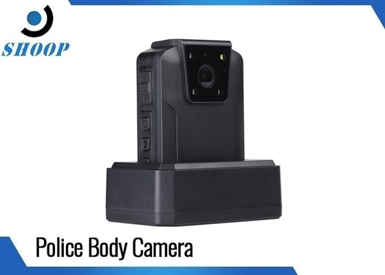 Night Vision 4M Pixel 1/3" CMOS Sensor H.264 / H.265 HD Body Police Camera